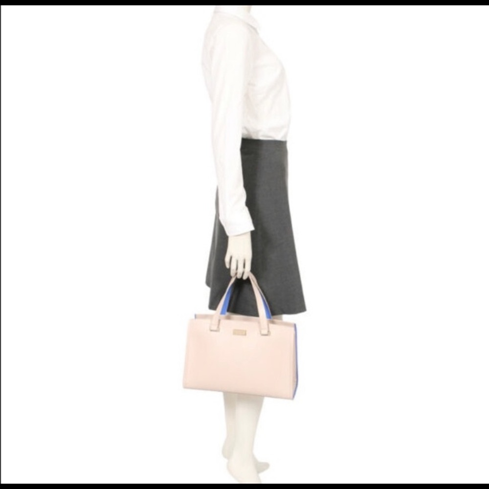 Kate Spade Arbour Hill Caley Pale Pink Blue bag
